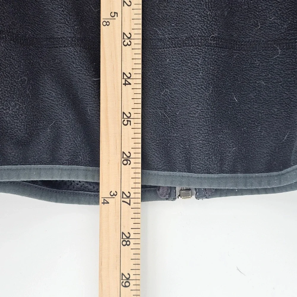 L.L. Bean Fleece Vest Mens XL Black Polartec Full Zip Sleeveless Jacket